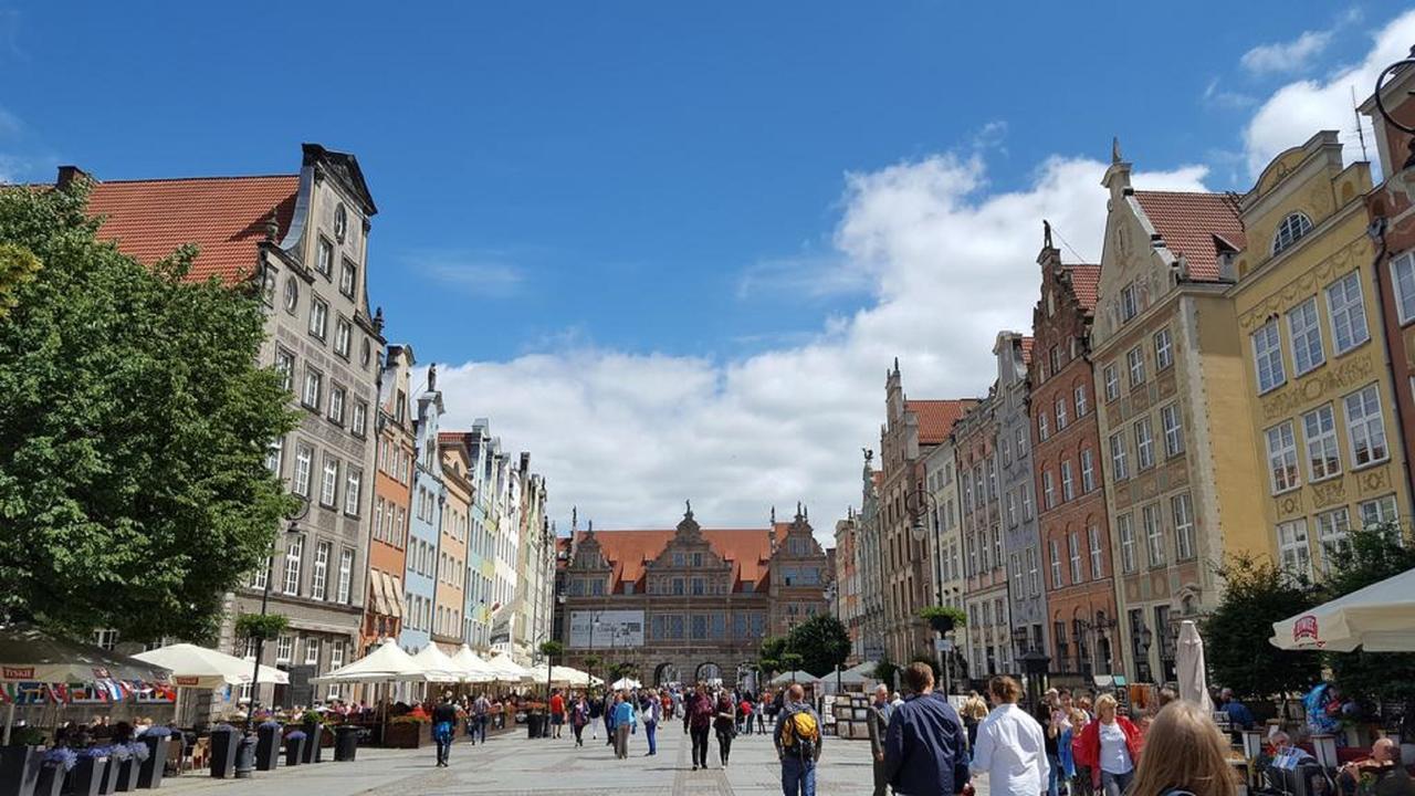 Platinium Ogarna Old Town Apartment Gdansk Bagian luar foto